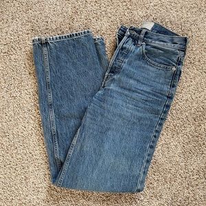 everlane high waisted jeans